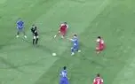 درخشش پویا پورعلی در بازی پرسپولیس و استقلال خوزستان