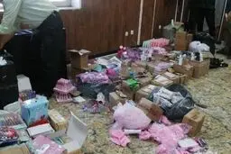 توقیف خودروی حامل کالای قاچاق در شهر قدس
