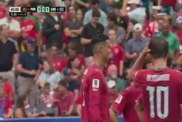 گل اول کنگو به پرتغال+ ویدئو