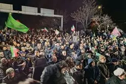 مراسم خداحافظی با ماه رمضان در قزوین+ عکس