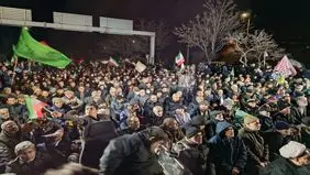 مراسم خداحافظی با ماه رمضان در قزوین+ عکس