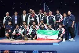 تیم ملی وزنه‌برداری ایران نایب‌قهرمان جهان شد
