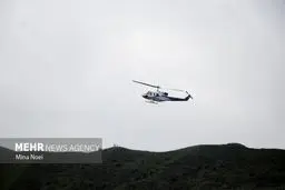 Copter carrying Raeisi crashes in East Azarbaijan