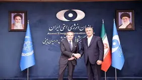 انتشار تصاویری از مذاکره گروسی و مسئولان ایرانی