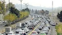 ترافیک پرحجم و سنگین درمعابرشهرتهران