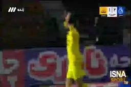 گل دوم شمس آذر به استقلال را ببینید + ویدیو