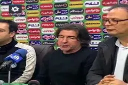 ساپینتو: بازی خیبر و استقلال شبیه بازی های لیگ انگلیس بود!