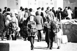 دالان مهاجران افغانستانی