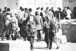 دالان مهاجران افغانستانی