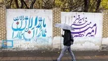 تصاویر زیبا از بارش پاییزی در تبریز