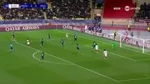 گل اول موناکو به پاری سن ژرمن+ ویدئو