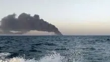 غرق شدن کشتیِ حامل مواد خطرناک در آب‌های ساحلی هند