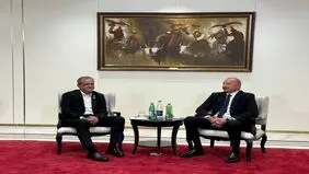 روسای جمهور ایران و آذربایجان دیدار کردند