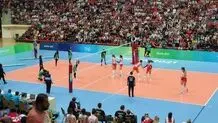 والیبال زنان ایران نایب قهرمان شدند