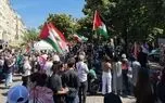 تظاهرات حامیان فلسطین در سوئد و فرانسه