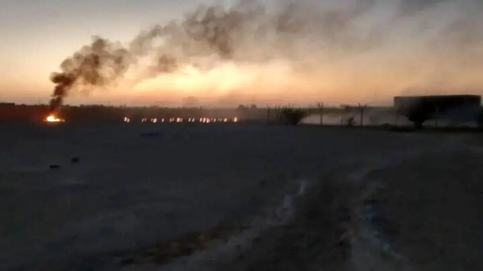 تصاویری از محل حمله موشکی پاکستان به اطراف سراوان/ ویدئو