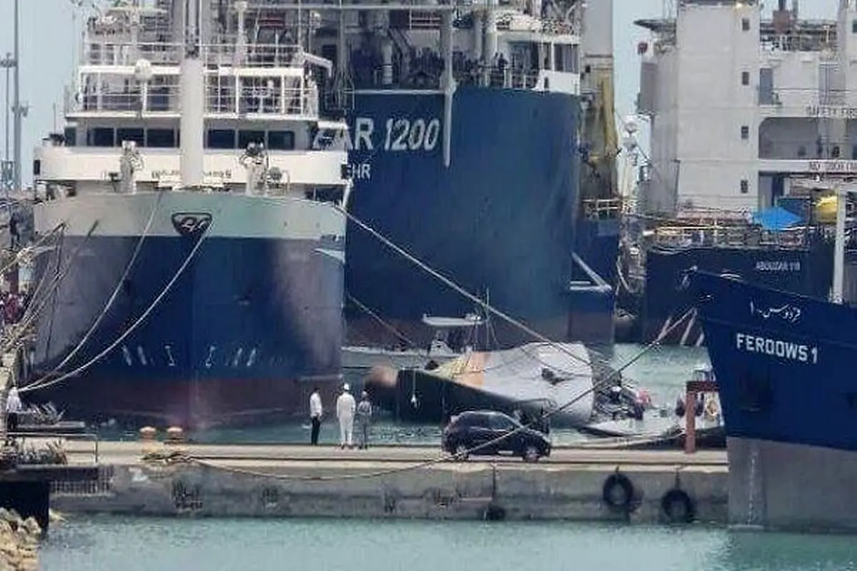 Incident reported to Iran's Sahand destroyer in Persian Gulf