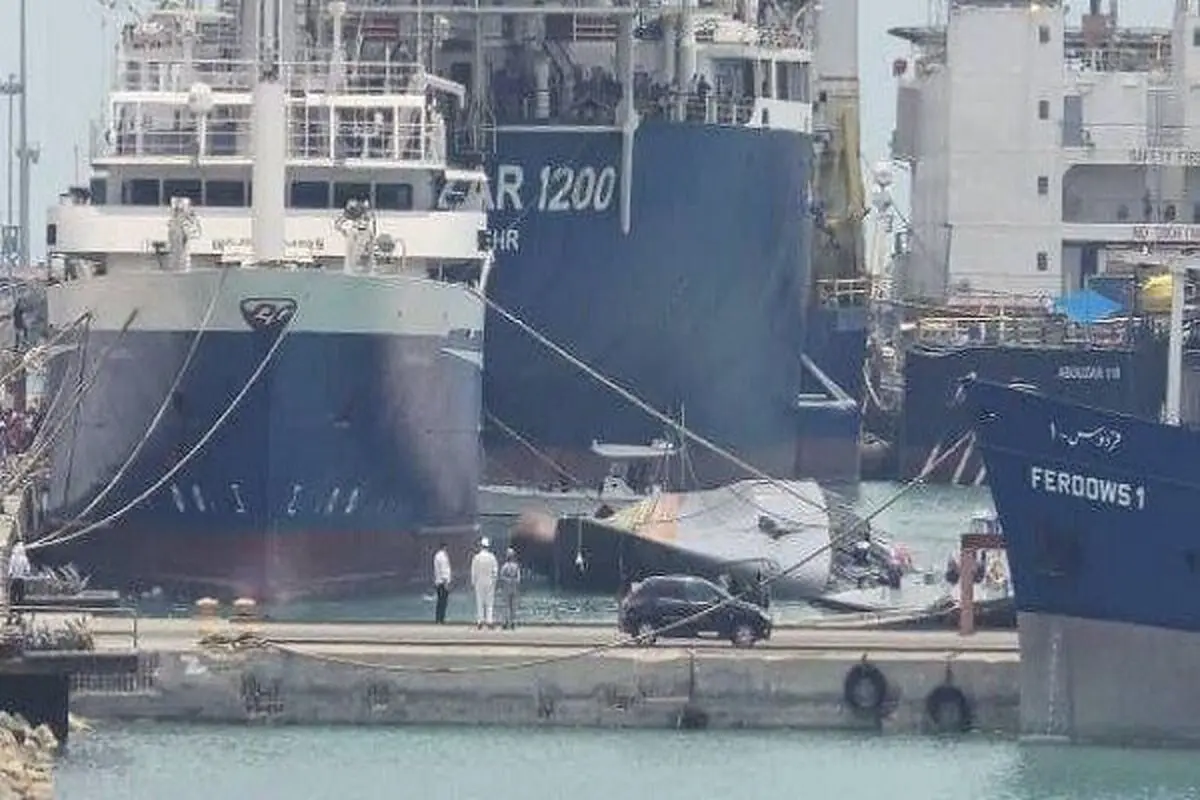 Incident reported to Iran's Sahand destroyer in Persian Gulf