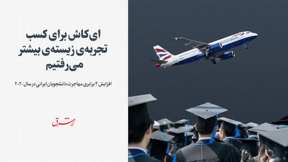افزایش 4 برابری مهاجرت دانشجویان ایرانی در سال 2020