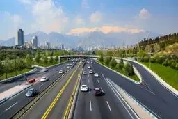بزرگراه همت یک لاین خود را از دست می‌دهد