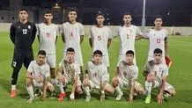 تساوی تیم ملی نوجوانان ایران در آسیا 