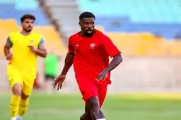 پرسپولیس: اوریه با کشیدگی عضله روبه‌رو است