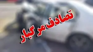 عروج مامور وظیفه شناس پلیس راه براثر سانحه رانندگی در محور کیاسر
