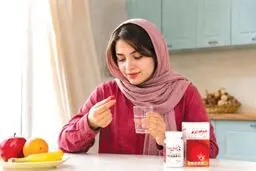 مصرف مکمل آهن سازگار با بهداشت پریود