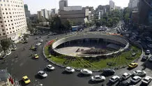 لشکر مدافعان قدس و غزه در میدان ولی‌عصر تهران/ عکس

