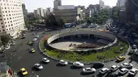 لشکر مدافعان قدس و غزه در میدان ولی‌عصر تهران/ عکس

