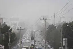وضعیت آلودگی هوای خوزستان و اهواز؛ جمعه ۲۸ دی