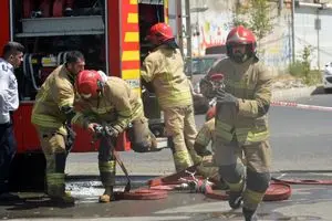 جزئیات آتش سوزی در بازار رضا کرج اعلام شد