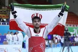 «امیرمحمد بخشی» طلای وزن منهای ۷۴ را از آن خود کرد