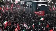 این ورزشی ها همراه مردم برای تشییع پیکر رهبر شهید آمدند 