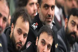 جدیدترین عکس از پسر سردار قاسم سلیمانی در دیدار با رهبر انقلاب