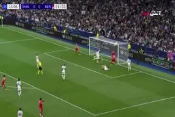 گل اول بنفیکا به رئال مادرید+ ویدئو