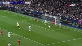 گل اول بنفیکا به رئال مادرید+ ویدئو