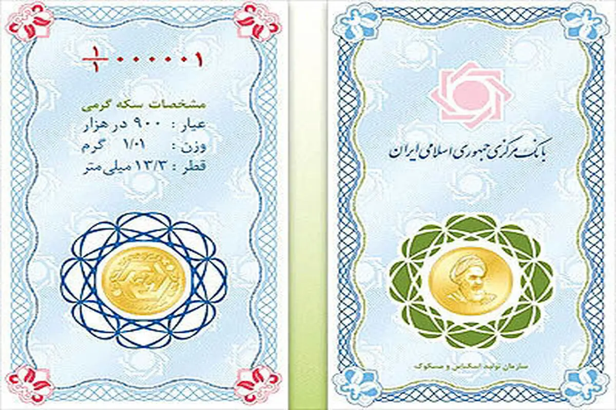 قیمت سکه یک گرمی؛ صبحگاه پنج‌شنبه دوم اسفند