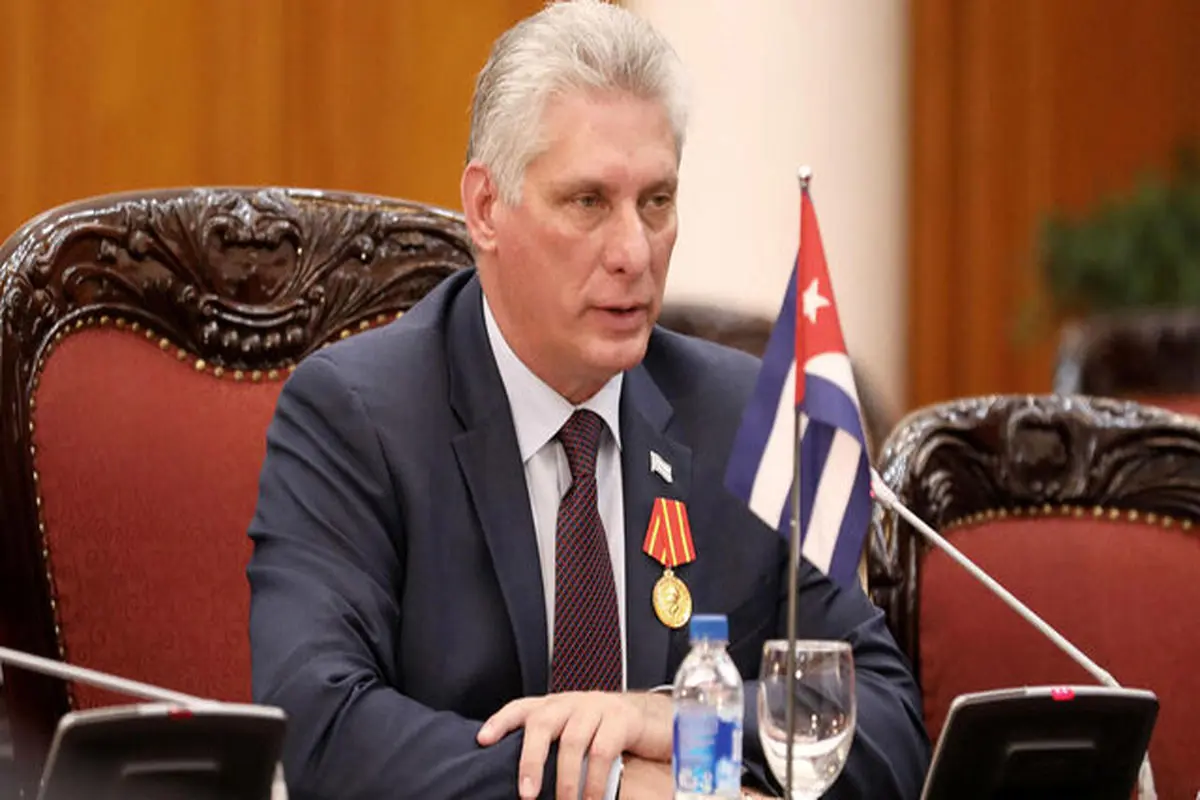 رئیس جمهور کوبا شهادت رهبر انقلاب ایران را تسلیت گفت