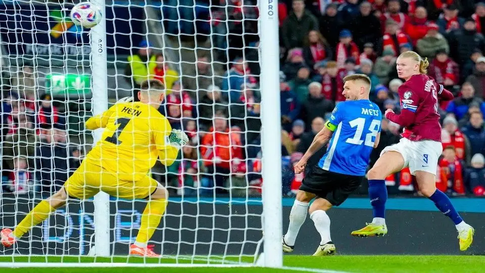 هالند و نروژ در یک میلی‌متری جام جهانی!
