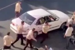 چرا ماموران شهرداری قزوین با چوب به دستفروشان حمله کردند؟ 