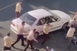 چرا ماموران شهرداری قزوین با چوب به دستفروشان حمله کردند؟ 