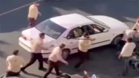 چرا ماموران شهرداری قزوین با چوب به دستفروشان حمله کردند؟ 