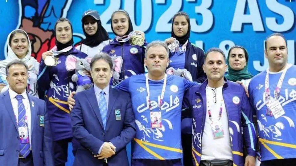 تاریخ‌‎سازی دختران وزنه‌برداری ایران در دهلی‌نو با ۵ طلای ناب