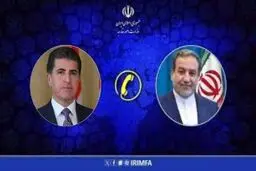 تماس تلفنی نیچروان بارزانی با عراقچی