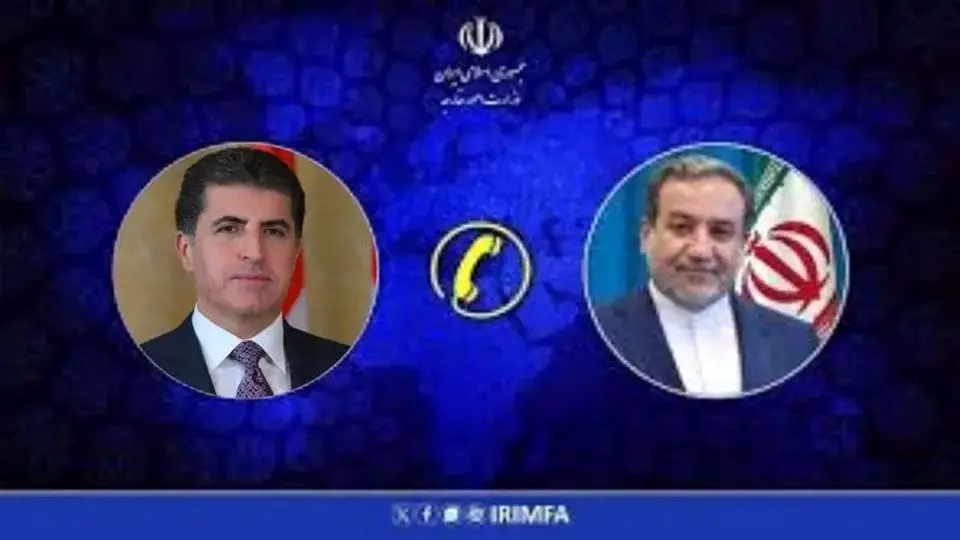 تماس تلفنی نیچروان بارزانی با عراقچی