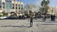 تصاویر جدید از داخل سفارت ایران پس از حمله اسرائیل؛ ساختمان منزل سفیر ایران تخریب شد/ ویدئو