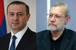 لاریجانی با همتای ارمنستانی خود رایزنی کرد