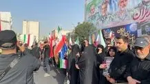 حضور سید عباس عراقچی در مراسم تشییع پیکر شهدای اقتدار + ویدئو
