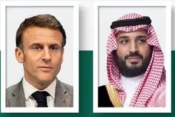 رایزنی بن سلمان و مکرون درباره تحولات منطقه